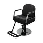 Load image into Gallery viewer, Modern Hair cutting Salon Chair with Matte Grey Polish