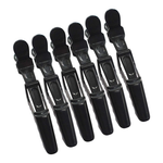 Load image into Gallery viewer, Professional Alligator Hair Clips – Non-Slip Double-Hinged Styling & Sectioning Clips 6-Pcs