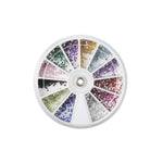 Load image into Gallery viewer, Stones Rhinestones diamante for Nail Decoration 12 colours