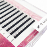 Load image into Gallery viewer, Salon Designers Premium 3D Eyelash Extensions - D Curl 14mm - Professional Volume False Lashes