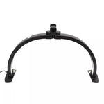Load image into Gallery viewer, Foldable Half Moon Lamp for Nail Desk with Phone Holder for Video Creation, 3 Light Modes