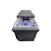 Korean/Japanese Shampoo Spa bed with Steaming, Water Circulation & Light therapy