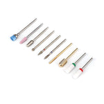 Load image into Gallery viewer, Nail Art Drill Polishing Head Kit, 10 Pieces