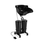 Load image into Gallery viewer, Portable Shampoo Bowl with Electric Pump | Adjustable Height Hair Washing Sink with Drain Hose