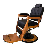 Load image into Gallery viewer, Styling Chair – Black & Gold Finish