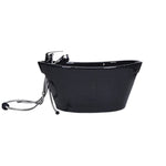 Load image into Gallery viewer, ECO Ceramic Pedicure Foot Basin Black | Oval Spa Sink
