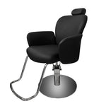 Load image into Gallery viewer, Barber Chair Antique Brown | Classic Chrome Base Salon