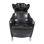 Load image into Gallery viewer, Back Wash Shampoo Unit Sofa Style with Silver Armrest