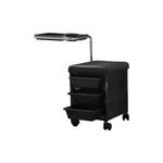 Load image into Gallery viewer, Pedicure Manicure Cart Trolley Stool with Removable Accessory Tray