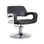 Load image into Gallery viewer, Black and White Styling Cutting Chair with Hydraulic