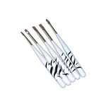 Load image into Gallery viewer, Professional Nail Art Brush Set of 5Pcs