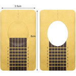 Load image into Gallery viewer, Nail Art Acrylic Nail/UV GEL Nail Extension Tips Form Guide Sticker