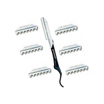 Load image into Gallery viewer, Personna Pirouette Razor | Professional Stylist Cutting Tool with 4 Guards