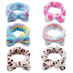 Load image into Gallery viewer, Shower Headband Home Washing Face Elastic Hair Band Bathroom Makeup Head-Wrap Soft Absorbent Beauty Headband