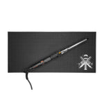 Load image into Gallery viewer, Professional Barber Mat Black | Non-Slip Heat Resistant Station