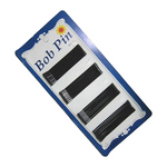 Load image into Gallery viewer, Black Bobby Hair Pins Plate of 50