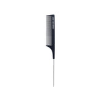 Load image into Gallery viewer, Eagle Fortress Carbon Pin Tail Comb | Tourmaline Heat Resistant