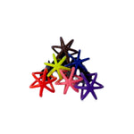 Load image into Gallery viewer, Hand Mixer Salon Hair Dye Color Mixing Whisk Plastic 6 Pieces Colorful