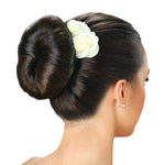 Load image into Gallery viewer, Donut Hair Bun Maker Hair Accessories for Styling and Updo for Ballet with Synthetic Fiber Small (Brown)