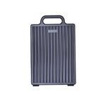 Load image into Gallery viewer, Salon and Barber Folding Double Mirror for Maximum Viewing of Size 29×22cm Each Mirror BLACK