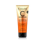 Load image into Gallery viewer, EVELINE C SENSATION CLEANSING GEL 10% VITAMIN C 3IN 1 150mla