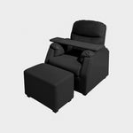 Load image into Gallery viewer, ECO Mani Pedi Recliner Sofa with Stool | Salon Luxury