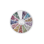 Load image into Gallery viewer, Rectangle Rhinestones diamante for Nail Decoration 12 Colors