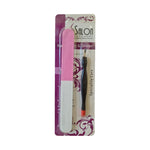 Load image into Gallery viewer, Nail Buffer & Shiner + Plastic Handle Cuticle Pusher