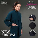Load image into Gallery viewer, Classic Button Closure Salon Uniform Shirt (Male/Female)