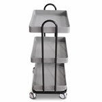 Load image into Gallery viewer, Verona Luxe Three-Tier Salon Trolley