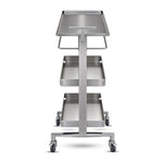Load image into Gallery viewer, Sterling Three-Tier Stainless Steel Salon Trolley
