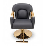 Load image into Gallery viewer, Aurelia Gold Hydraulic Styling Chair