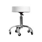 Load image into Gallery viewer, ECO Rolling Bar Stool White | Adjustable Height (Customised Color)