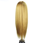 Load image into Gallery viewer, Blonde Training Mannequin Head 55cm/24Inch for Hairdressing Practice