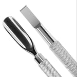 Load image into Gallery viewer, Professional Stainless Steel Cuticle Pusher | Dual Ended