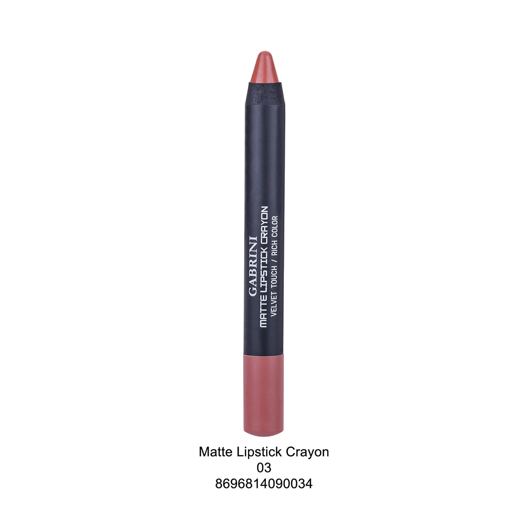 Gabrini Matte Crayon Lipstick # 03