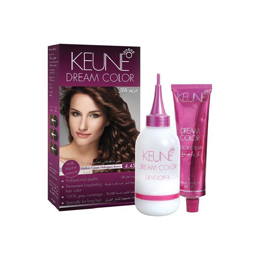 Keune Dream Color Medium Copper Mahogany Brown 4.45