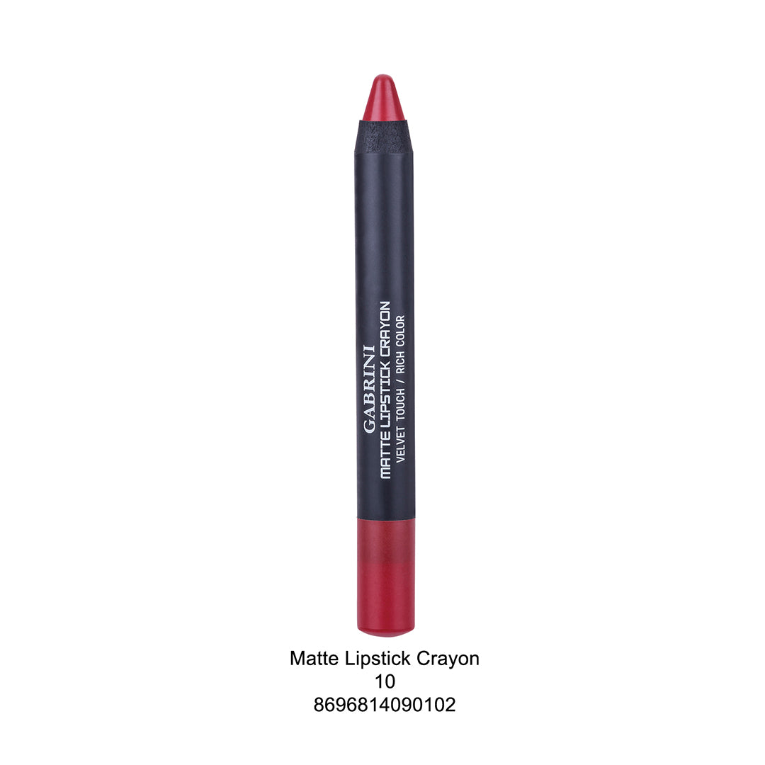 Matte Crayon Lipstick # 10