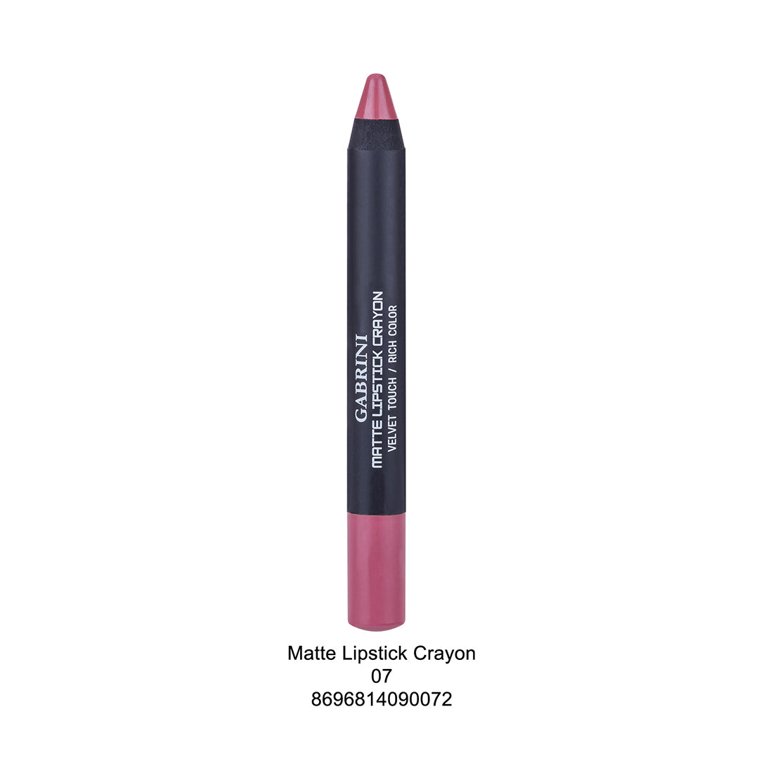 Matte Crayon Lipstick # 07