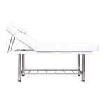 Load image into Gallery viewer, Eco Facial &amp; Massage Bed White with Steel Frame
