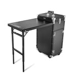 Load image into Gallery viewer, Portable Nail Technician Desk – Rolling Manicure Table with Storage