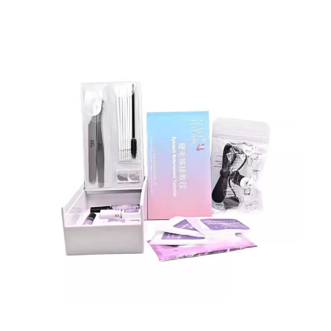 Eyelash Extension Starter Kit | Complete DIY Lash Training & Practice Kit