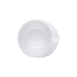 Load image into Gallery viewer, Ergonomic White Melamine Mixing Bowl with Integrated Thumb Handle and Pour Spout
