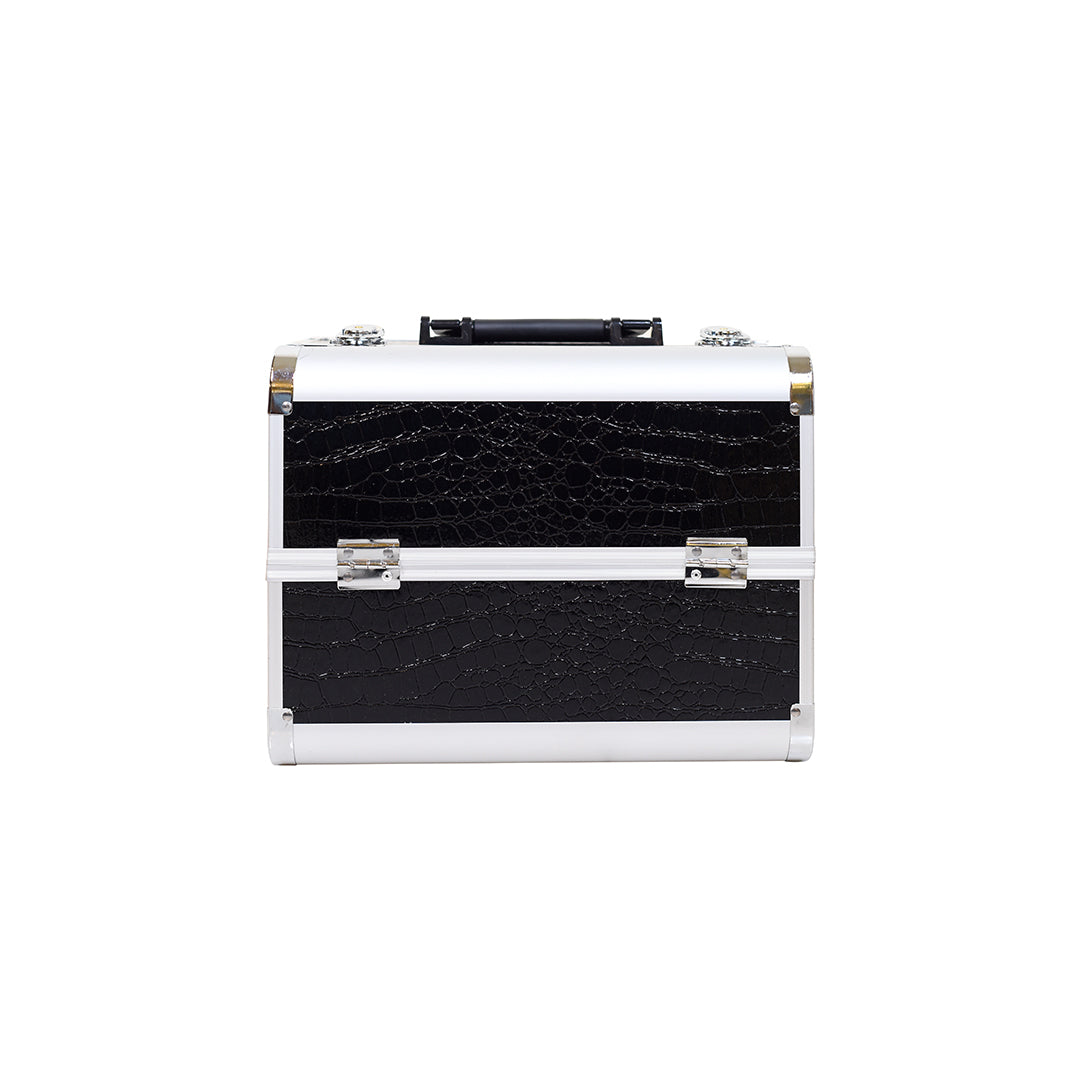 Professional Makeup Vanity Box | Multi-Tiered Travel Case