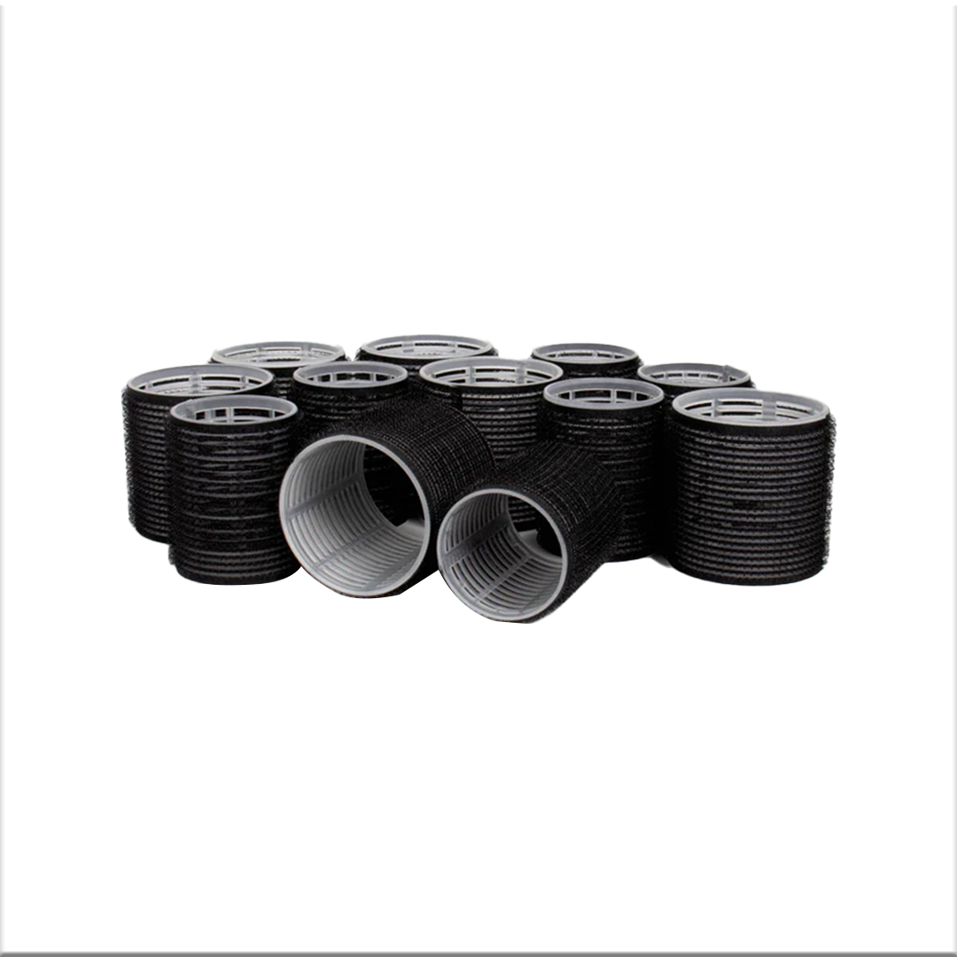 Professional 30Pcs Hair Rollers Self Grip  Jumbo, Large, Medium & Small Sizes