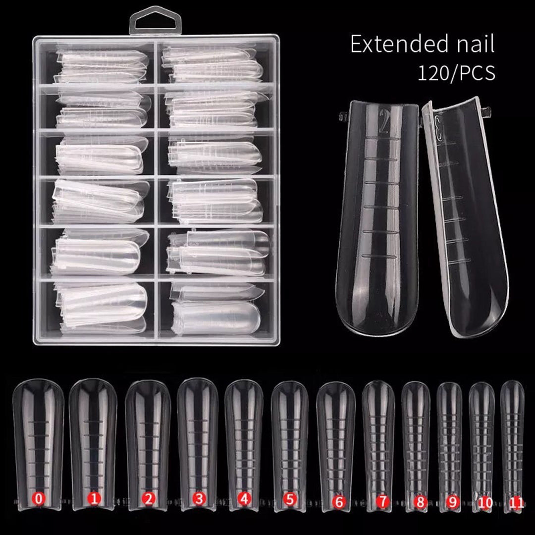 Acrylic Rapid Forms Nail 120pcs