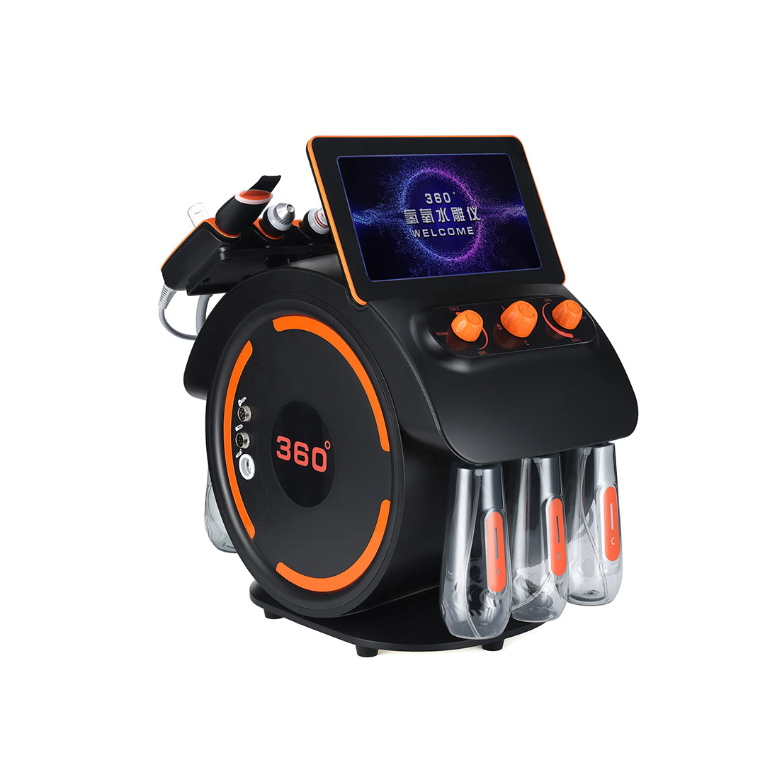 Ultra sleek Hydro Oxygen Facial Machine 6 in 1