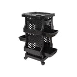 Load image into Gallery viewer, Multi-Tiered Salon Trolley with Wheels