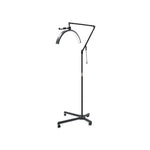 Load image into Gallery viewer, Half Moon Adjustable Lamp for Lashes and Nails - Black