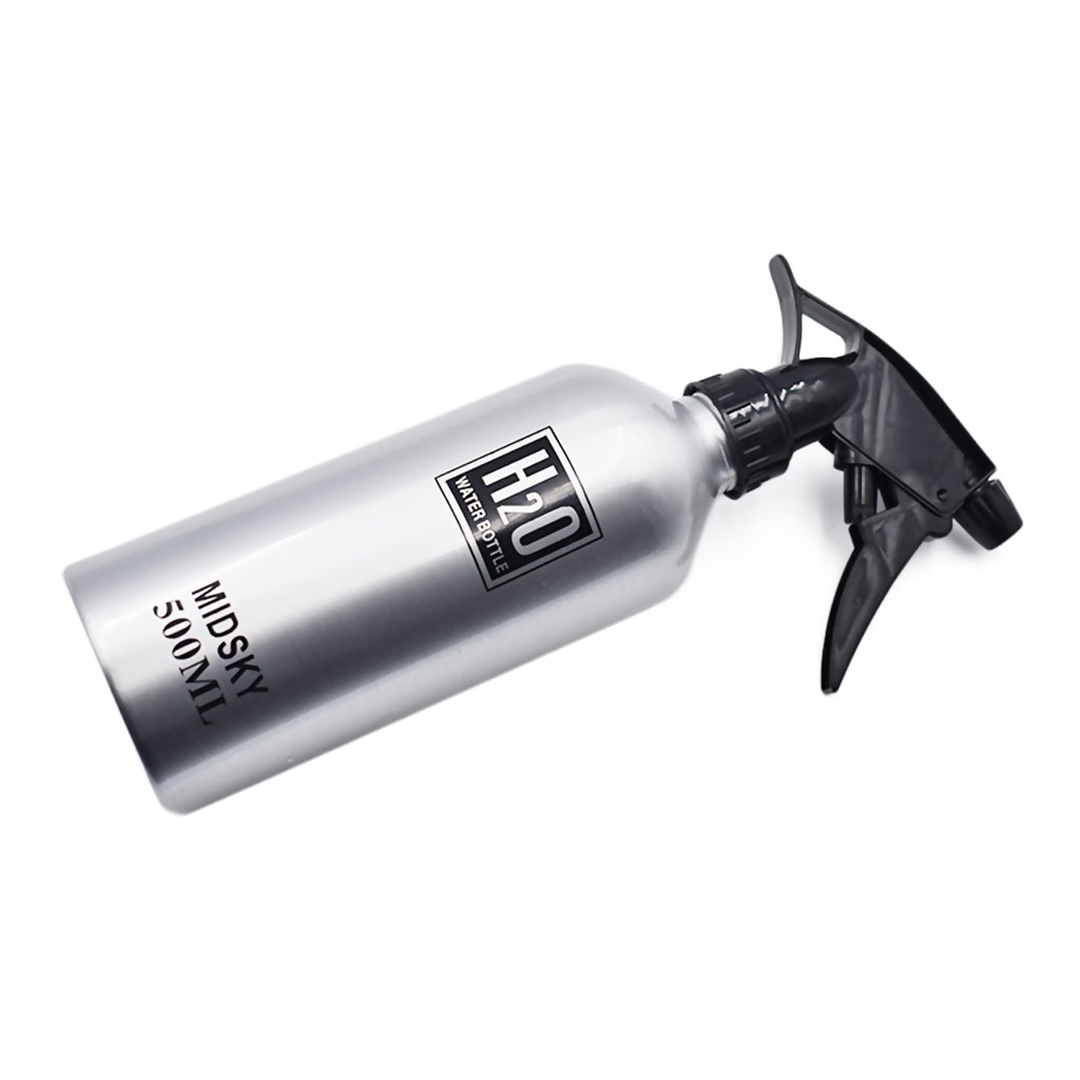 Professional Aluminum Hair Spray Bottle 500ml – Ultra-Fine Mist Water Atomizer for Barbers & Salons